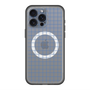 スリムプロテクションプレミアムケース with MagSafe［ オリジナル - 推し色チェック - ブルー ］