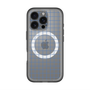 スリムプロテクションプレミアムケース with MagSafe［ オリジナル - 推し色チェック - ブルー ］