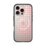 スリムプロテクションプレミアムケース with MagSafe［ オリジナル - 推し色チェック - レッド ］