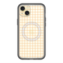 スリムプロテクションプレミアムケース with MagSafe［ オリジナル - 推し色チェック - イエロー ］