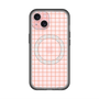 スリムプロテクションプレミアムケース with MagSafe［ オリジナル - 推し色チェック - オレンジ ］