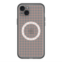 スリムプロテクションプレミアムケース with MagSafe［ オリジナル - 推し色チェック - オレンジ ］