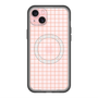 スリムプロテクションプレミアムケース with MagSafe［ オリジナル - 推し色チェック - オレンジ ］