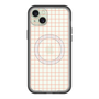 スリムプロテクションプレミアムケース with MagSafe［ オリジナル - 推し色チェック - オレンジ ］