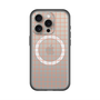 スリムプロテクションプレミアムケース with MagSafe［ オリジナル - 推し色チェック - オレンジ ］