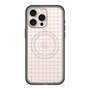 スリムプロテクションプレミアムケース with MagSafe［ オリジナル - 推し色チェック - オレンジ ］