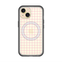スリムプロテクションプレミアムケース with MagSafe［ オリジナル - 推し色チェック - ピンク ］