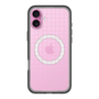 スリムプロテクションプレミアムケース with MagSafe［ オリジナル - 推し色チェック - ピンク ］