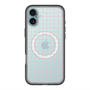 スリムプロテクションプレミアムケース with MagSafe［ オリジナル - 推し色チェック - ピンク ］
