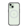 スリムプロテクションプレミアムケース with MagSafe［ オリジナル - 推し色チェック - グリーン ］