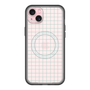 スリムプロテクションプレミアムケース with MagSafe［ オリジナル - 推し色チェック - グリーン ］