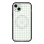 スリムプロテクションプレミアムケース with MagSafe［ オリジナル - 推し色チェック - グリーン ］