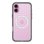 スリムプロテクションプレミアムケース with MagSafe［ オリジナル - 推し色チェック - グリーン ］