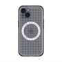 スリムプロテクションプレミアムケース with MagSafe［ オリジナル - 推し色チェック - パープル ］