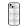 スリムプロテクションプレミアムケース with MagSafe［ オリジナル - 推し色チェック - ブラック ］