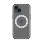 スリムプロテクションプレミアムケース with MagSafe［ オリジナル - 推し色チェック - ブラック ］