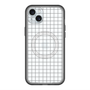スリムプロテクションプレミアムケース with MagSafe［ オリジナル - 推し色チェック - ブラック ］