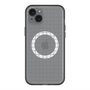 スリムプロテクションプレミアムケース with MagSafe［ オリジナル - 推し色チェック - ブラック ］