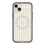 スリムプロテクションプレミアムケース with MagSafe［ オリジナル - 推し色チェック - ブラック ］