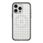 スリムプロテクションプレミアムケース with MagSafe［ オリジナル - 推し色チェック - ブラック ］