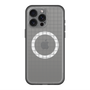 スリムプロテクションプレミアムケース with MagSafe［ オリジナル - 推し色チェック - ブラック ］