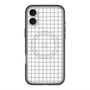 スリムプロテクションプレミアムケース with MagSafe［ オリジナル - 推し色チェック - ブラック ］