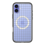 スリムプロテクションプレミアムケース with MagSafe［ オリジナル - 推し色チェック - ブラック ］