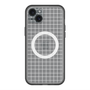 スリムプロテクションプレミアムケース with MagSafe［ オリジナル - 推し色チェック - ホワイト ］