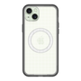 スリムプロテクションプレミアムケース with MagSafe［ オリジナル - 推し色チェック - ホワイト ］