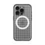 スリムプロテクションプレミアムケース with MagSafe［ オリジナル - 推し色チェック - ホワイト ］