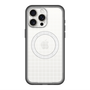 スリムプロテクションプレミアムケース with MagSafe［ オリジナル - 推し色チェック - ホワイト ］