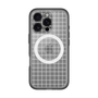 スリムプロテクションプレミアムケース with MagSafe［ オリジナル - 推し色チェック - ホワイト ］