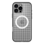 スリムプロテクションプレミアムケース with MagSafe［ オリジナル - 推し色チェック - ホワイト ］
