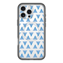 スリムプロテクションプレミアムケース with MagSafe［ オリジナル - 推し色三角 - ブルー ］