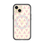 スリムプロテクションプレミアムケース with MagSafe［ オリジナル - 推し色三角 - ピンク ］