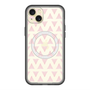 スリムプロテクションプレミアムケース with MagSafe［ オリジナル - 推し色三角 - ピンク ］