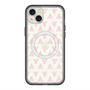 スリムプロテクションプレミアムケース with MagSafe［ オリジナル - 推し色三角 - ピンク ］