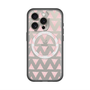 スリムプロテクションプレミアムケース with MagSafe［ オリジナル - 推し色三角 - ピンク ］