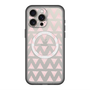 スリムプロテクションプレミアムケース with MagSafe［ オリジナル - 推し色三角 - ピンク ］