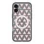 スリムプロテクションプレミアムケース with MagSafe［ オリジナル - 推し色三角 - ピンク ］