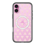 スリムプロテクションプレミアムケース with MagSafe［ オリジナル - 推し色三角 - ピンク ］