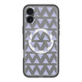 スリムプロテクションプレミアムケース with MagSafe［ オリジナル - 推し色三角 - パープル ］
