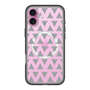 スリムプロテクションプレミアムケース with MagSafe［ オリジナル - 推し色三角 - ブラック ］