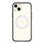 スリムプロテクションプレミアムケース with MagSafe［ オリジナル - 推し色三角 - ホワイト ］