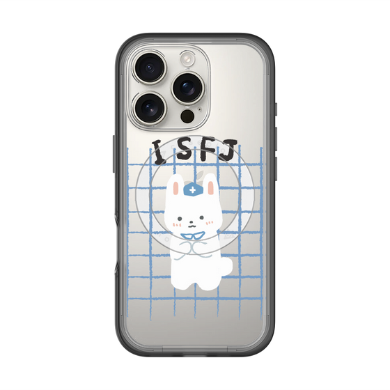 スリムプロテクションプレミアムケース with MagSafe［ オリジナル - ISFJ 擁護者 - キャラクター ］