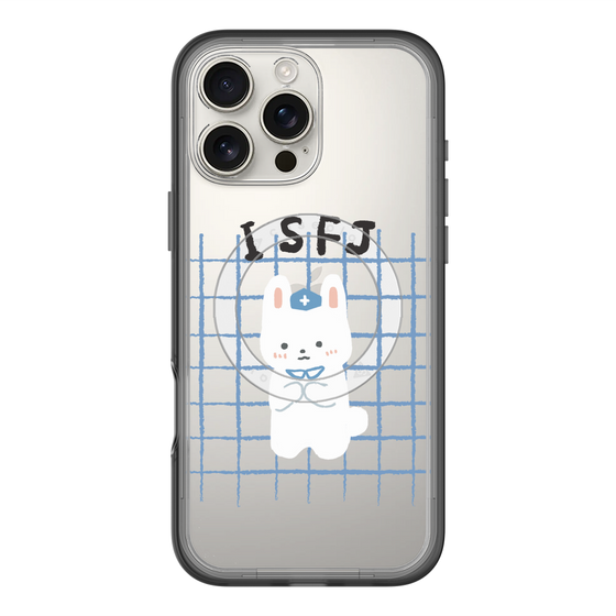 スリムプロテクションプレミアムケース with MagSafe［ オリジナル - ISFJ 擁護者 - キャラクター ］