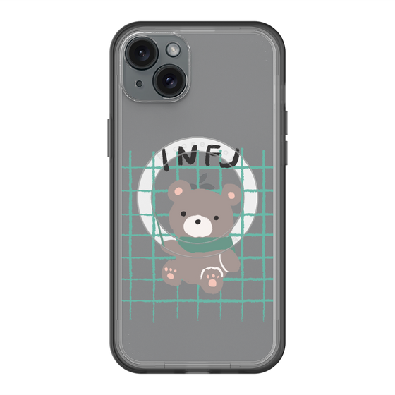 スリムプロテクションプレミアムケース with MagSafe［ オリジナル - INFJ 提唱者 - キャラクター ］