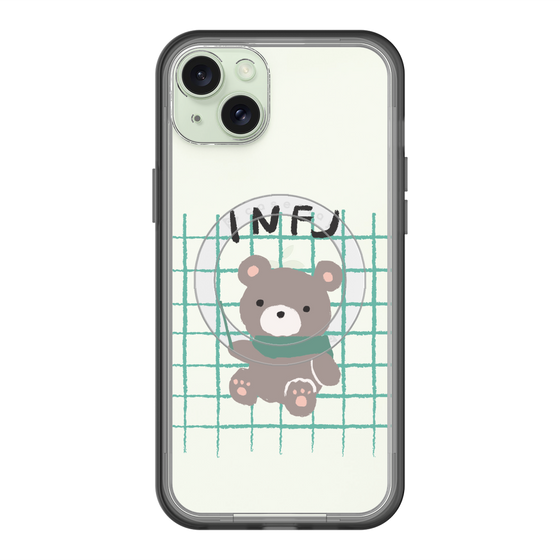 スリムプロテクションプレミアムケース with MagSafe［ オリジナル - INFJ 提唱者 - キャラクター ］