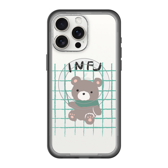 スリムプロテクションプレミアムケース with MagSafe［ オリジナル - INFJ 提唱者 - キャラクター ］