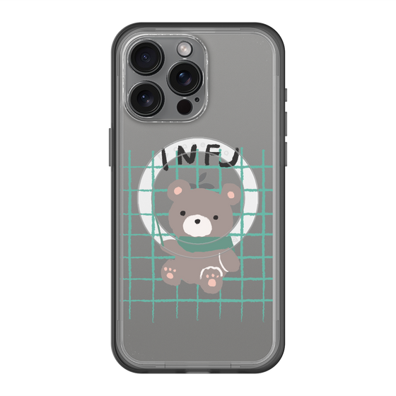 スリムプロテクションプレミアムケース with MagSafe［ オリジナル - INFJ 提唱者 - キャラクター ］